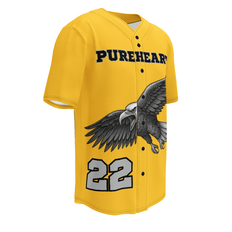 Brickfield Baseball Jersey(Gold)