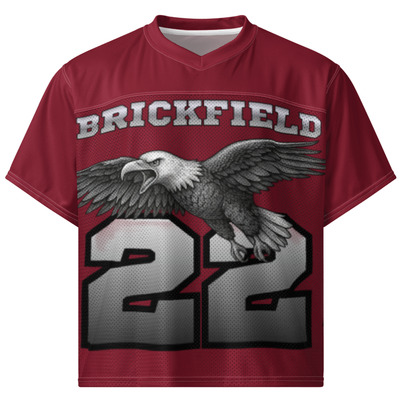 Brickfield Football Jersey(Burgundy)