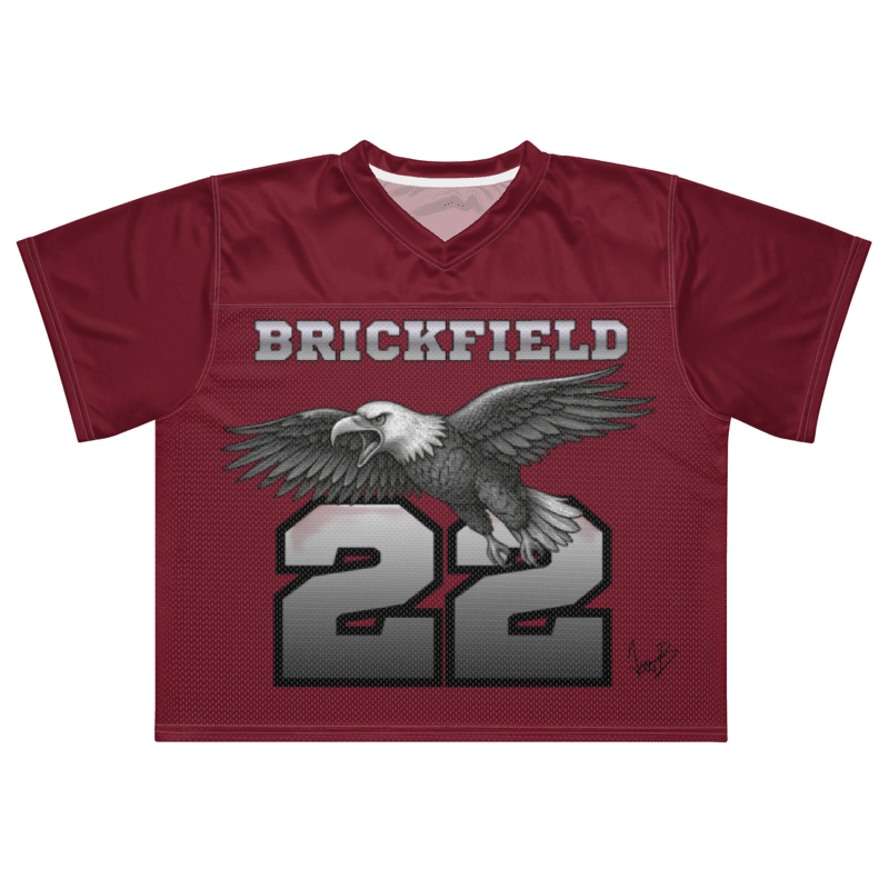 Brickfield Football Jersey(Burgundy)